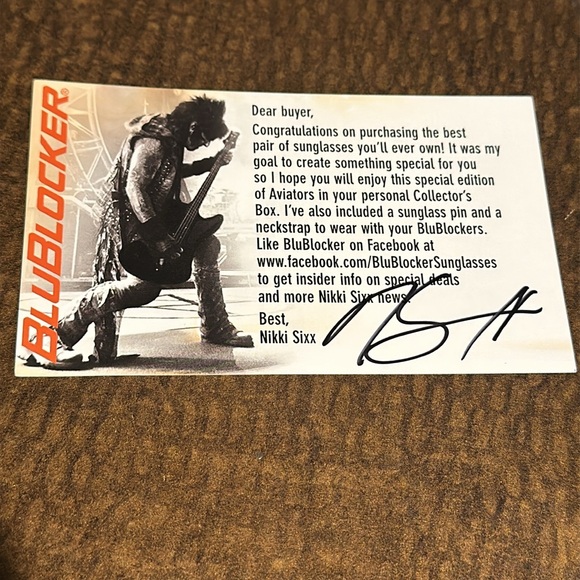 Nikki Sixx BluBlocker Sunglasses - Picture 11 of 13